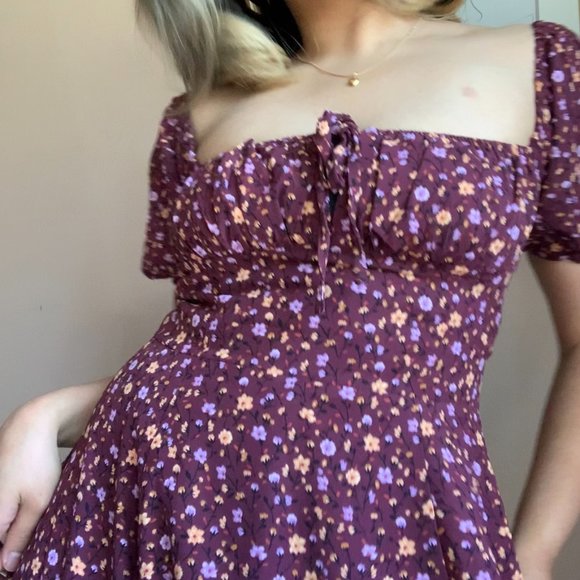 Floral Print Dress - Picture 2 of 2
